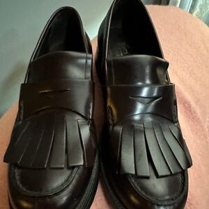 Gorgeous Prado loafers with Fringe
